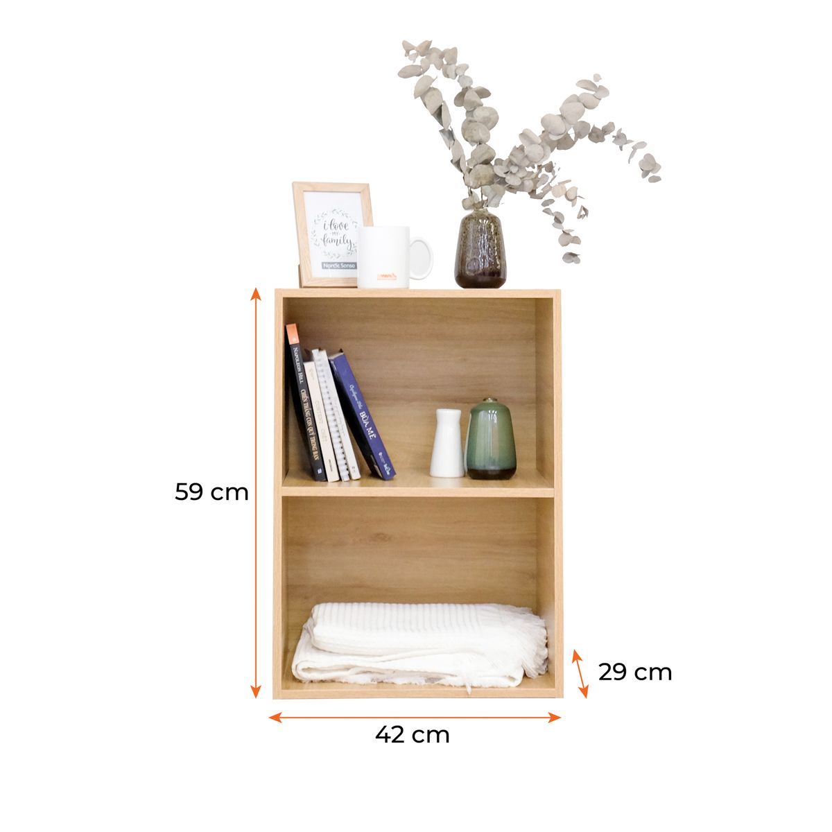 Kệ Sách BEYOURs Bey Cabinet 2F Natural