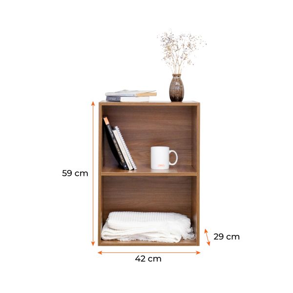 Kệ Sách BEYOURs Bey Cabinet 2F Brown