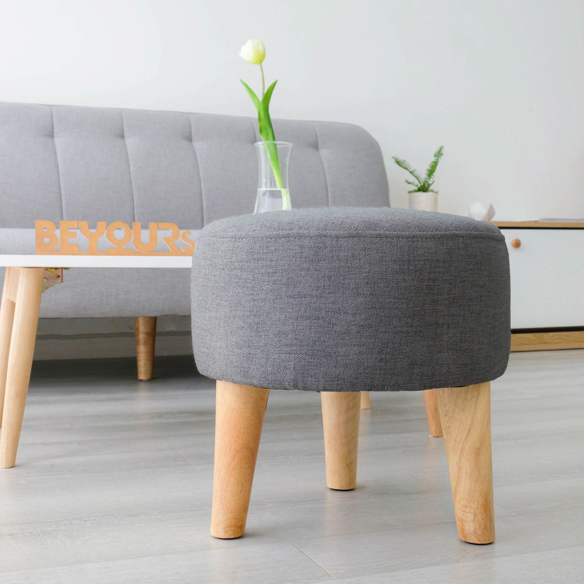 GHẾ ĐÔN BUMBEE SOFA XÁM