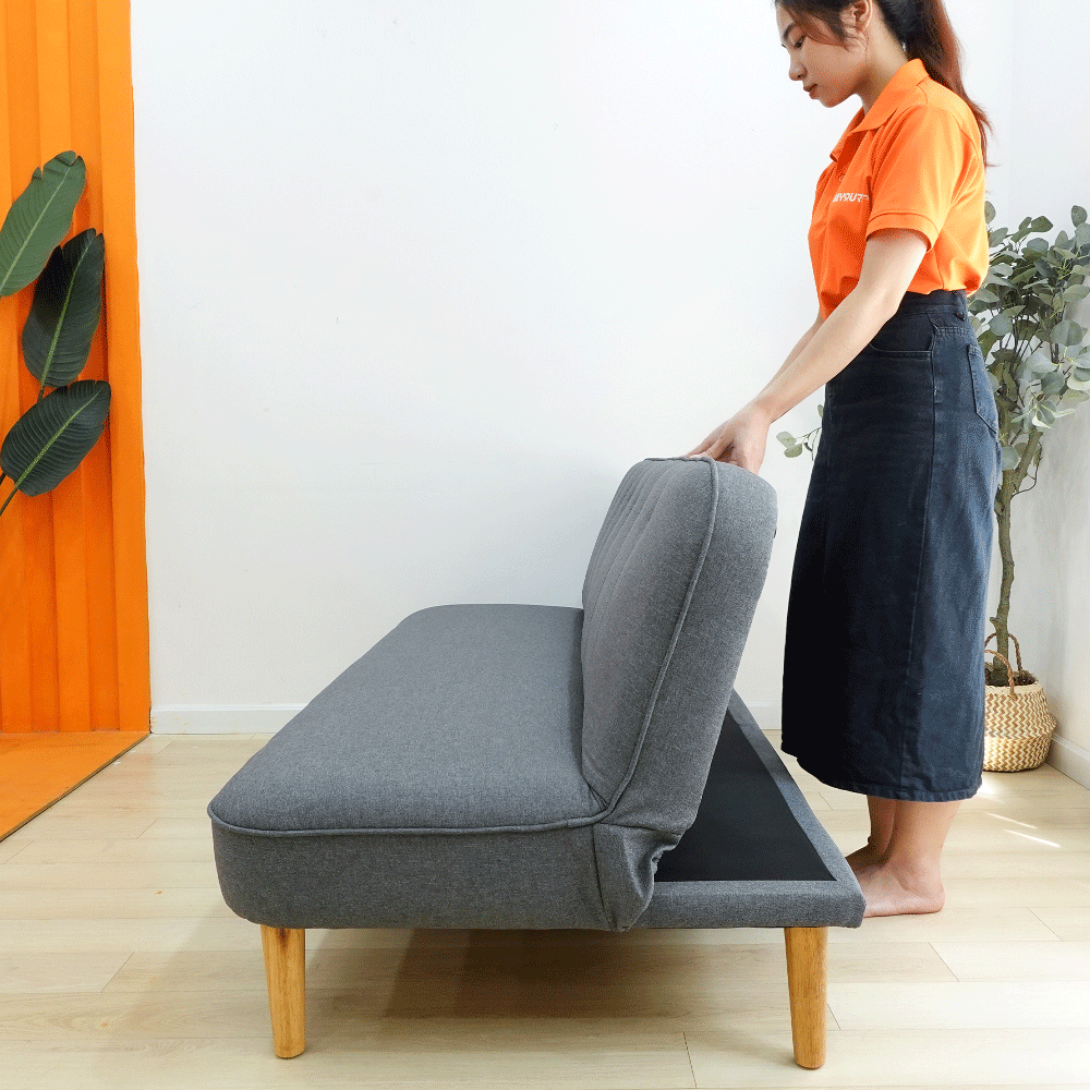 Sofa bed BEYOURs Bumbee Sofa Bed Grey