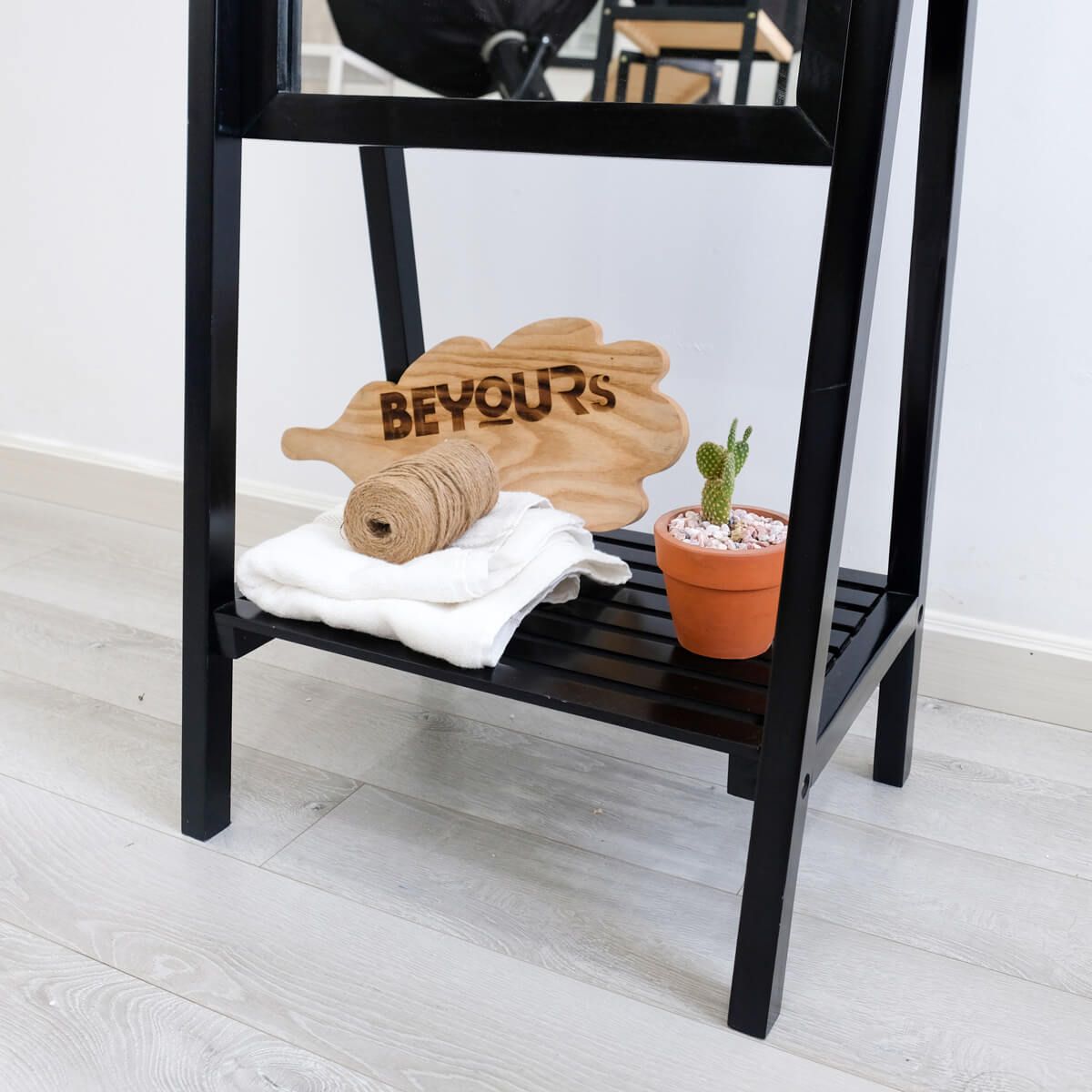 Gương Đứng BEYOURs Shelf Mirror Black