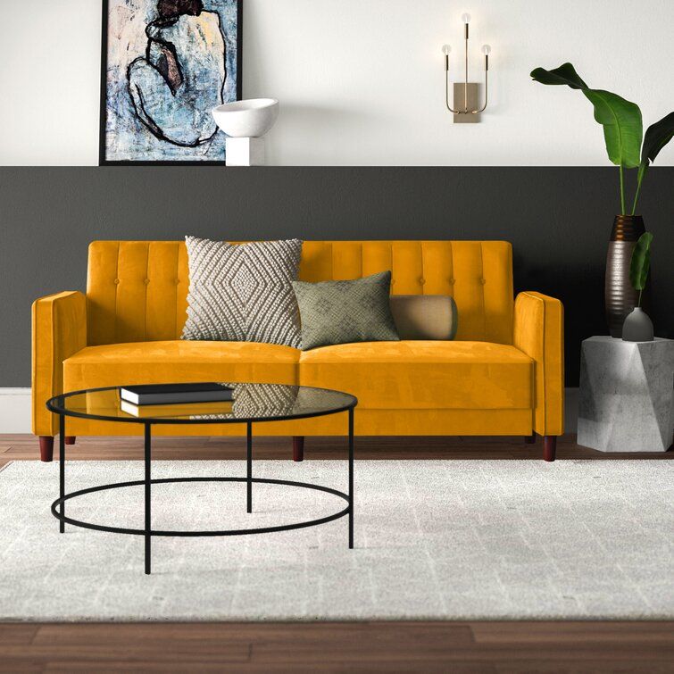 Sofa Bed BEYOURs Katrina Sofa Yellow