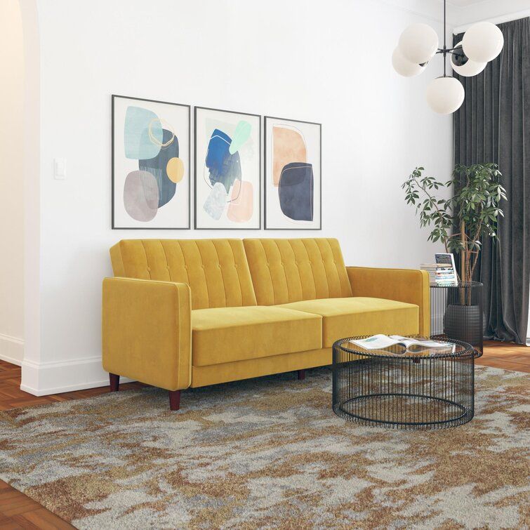 Sofa Bed BEYOURs Katrina Sofa Yellow