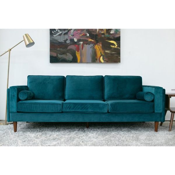 Sofa Băng BEYOURs (3 Seat) Violet Sofa Dark Teal