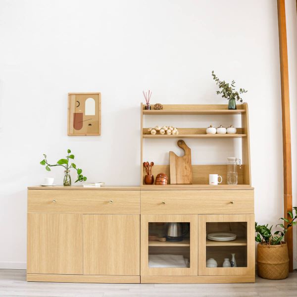 Tủ Bếp BEYOURs Mody Kitchen Storage 01 Natural