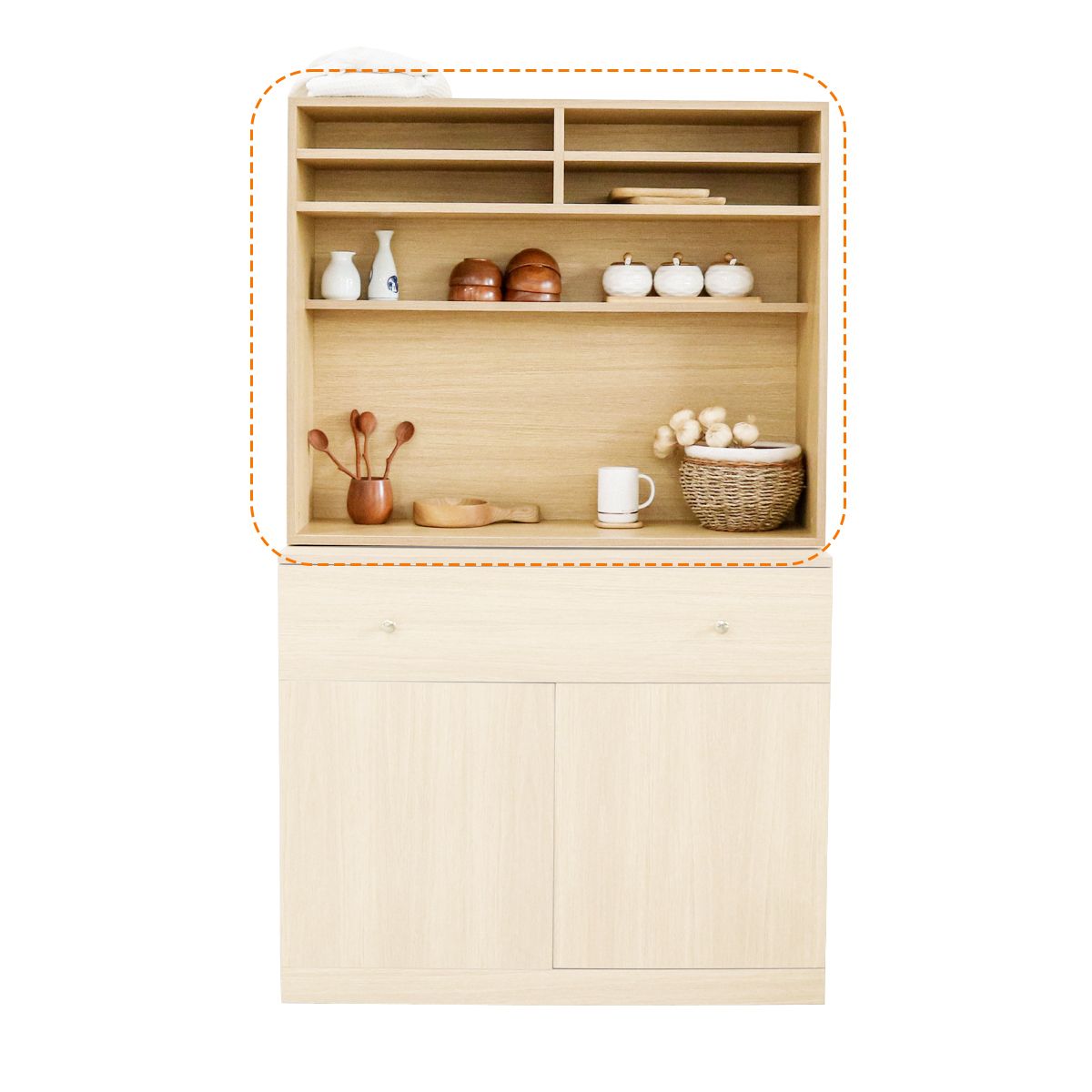 Quầy Bếp BEYOURs Mody Kitchen Storage Café Head 02 Natural