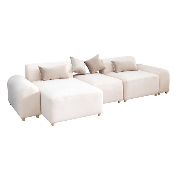 [TL hàng trưng bày] Sofa góc BEYOURs Moa Sofa White