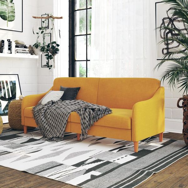 Sofa Bed BEYOURs Hera Sofa Mustard Yellow