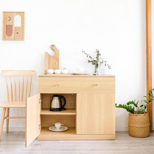 Tủ Bếp BEYOURs Mody Kitchen Storage 01 Natural