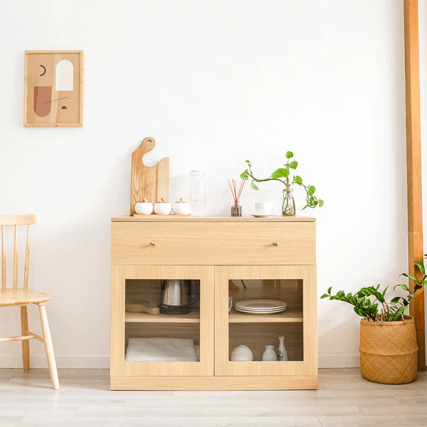 Tủ Bếp BEYOURs Mody Kitchen Storage 02 Natural