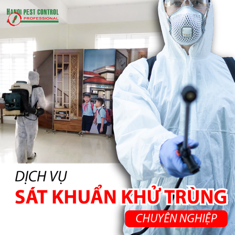 Dịch vụ phun khử trùng diệt khuẩn