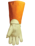 Găng tay da bảo vệ găng trung thế 16 inch