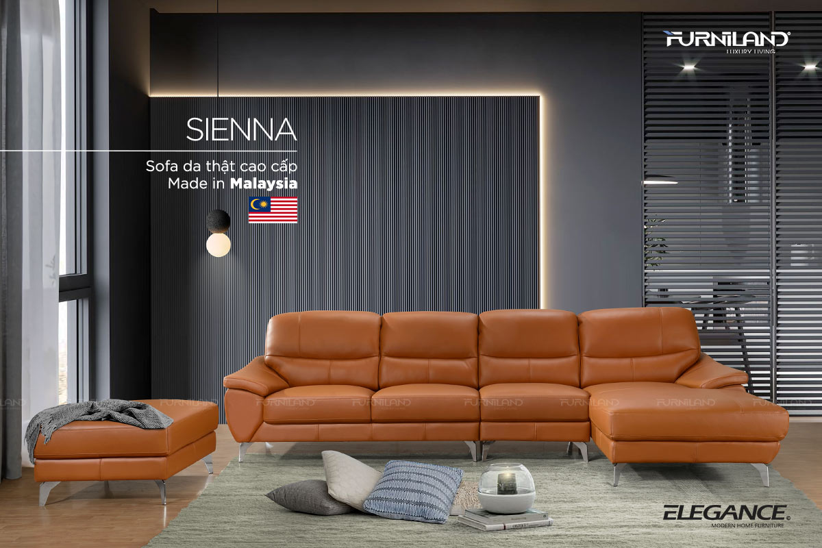 Sienna - Sofa góc -Ghế Sofa Malaysia - Sofa nhập khẩu