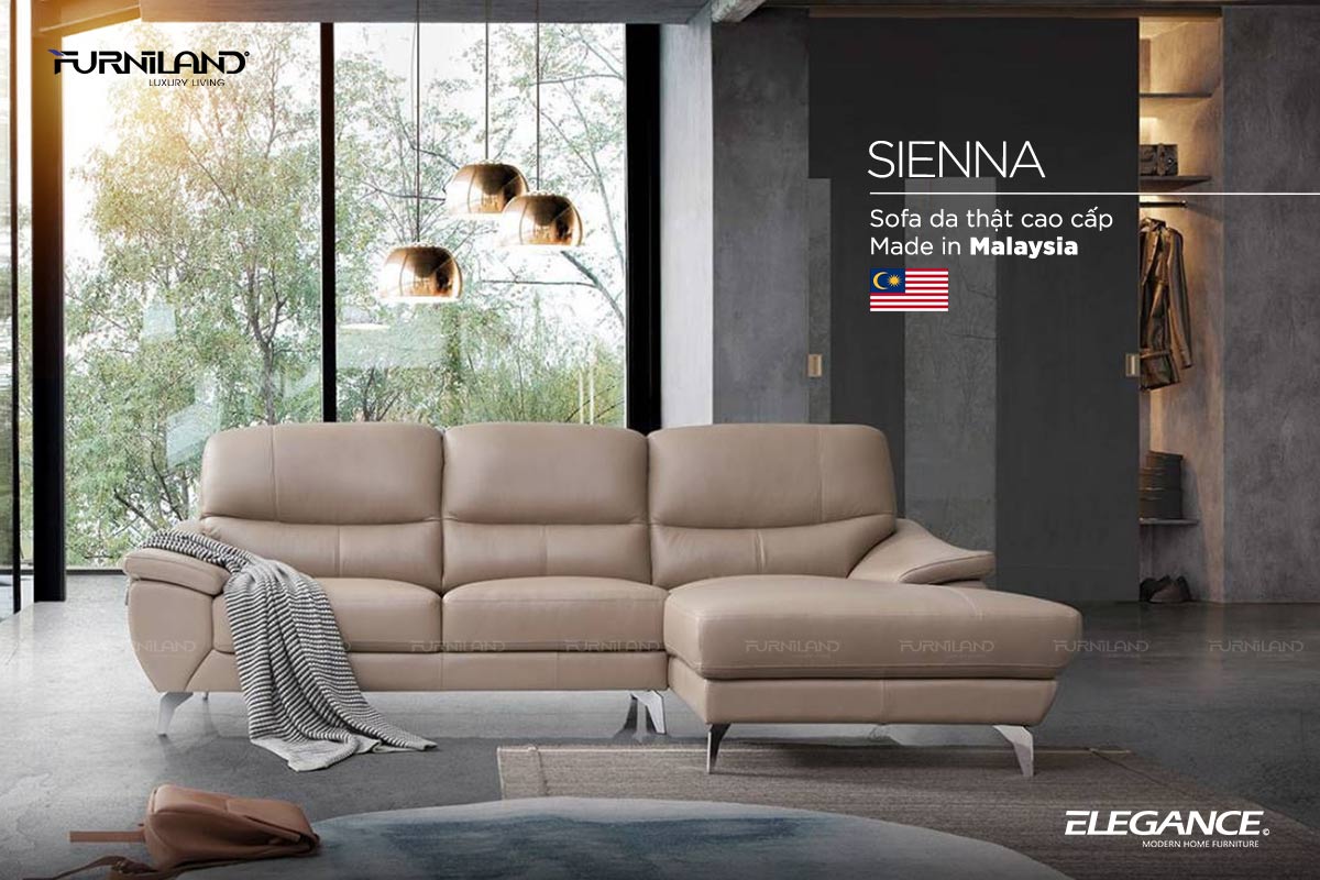 Sienna - Sofa góc -Ghế Sofa Malaysia - Sofa nhập khẩu