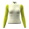 Áo đạp xe dài tay nữ NENK WOMEN'S ELITE LS Jersey Kline màu vàng nhạt
