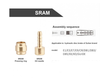 Đầu ống dầu nhôm SRAM