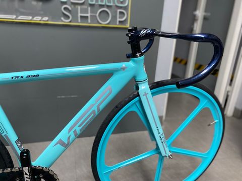 Xe Fixed Gear Visp 999 bánh trước 5 đao