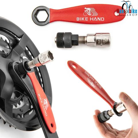 Vam tháo đùi đĩa xe đạp Bike Hand YC 216 có tay cầm