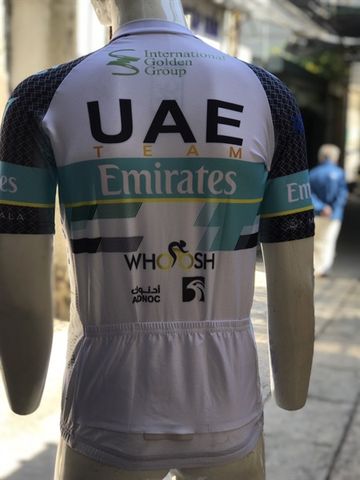 Bộ quần áo ngắn đạp xe UAE 2021