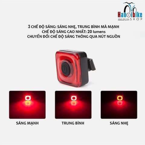 Đèn hậu Magicshine Seemee 20 lumen