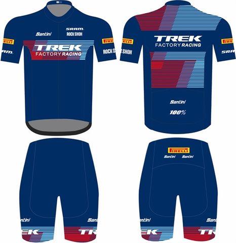 Bộ quần áo ngắn đạp xe đội tuyển TREK
