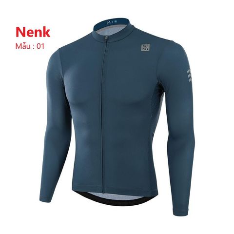 Áo dài tay NENK Men's Plain LS Jersey mẫu 01