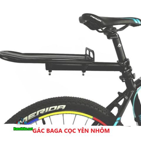 Gác baga nhôm bắt cọc yên loại ngắn Mã 01