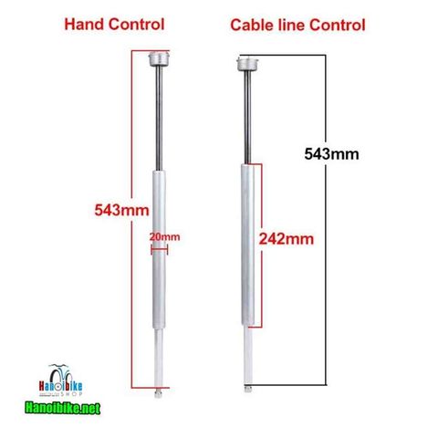 Pit tong giảm sóc dầu 26/27.7/29 inchs