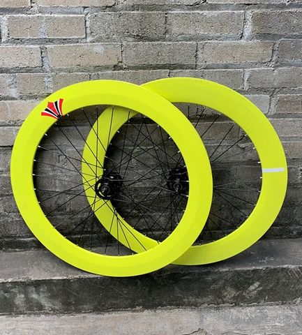 Vành bộ Fixed Gear Hub NOVATEC bản cao 7cm trước