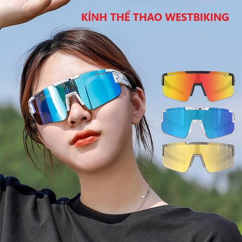 Kính Westbiking 3 mắt