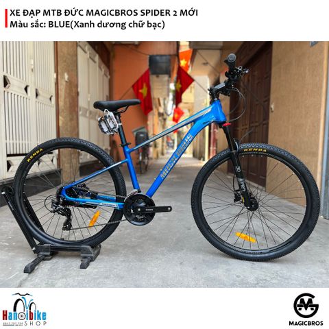 Xe MTB Magicbros Spider 2 phanh dầu 24 speed mẫu 2023