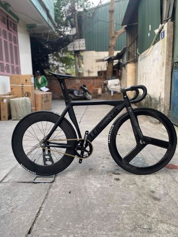 Xe đạp fixed gear Leader 735 cao cấp chính hãng mới 100%
