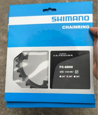 Vành đĩa Shimano Ultegra FC-6800 36T Japan