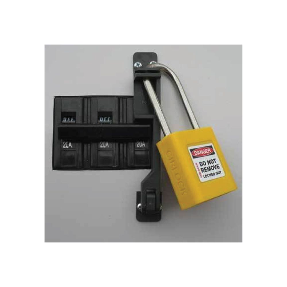 Complete Lockout for Circuit Breaker - Permanently Mounted