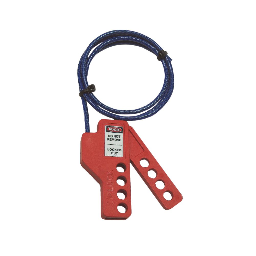 Multi Function Cable Lockout Device - with steel cable