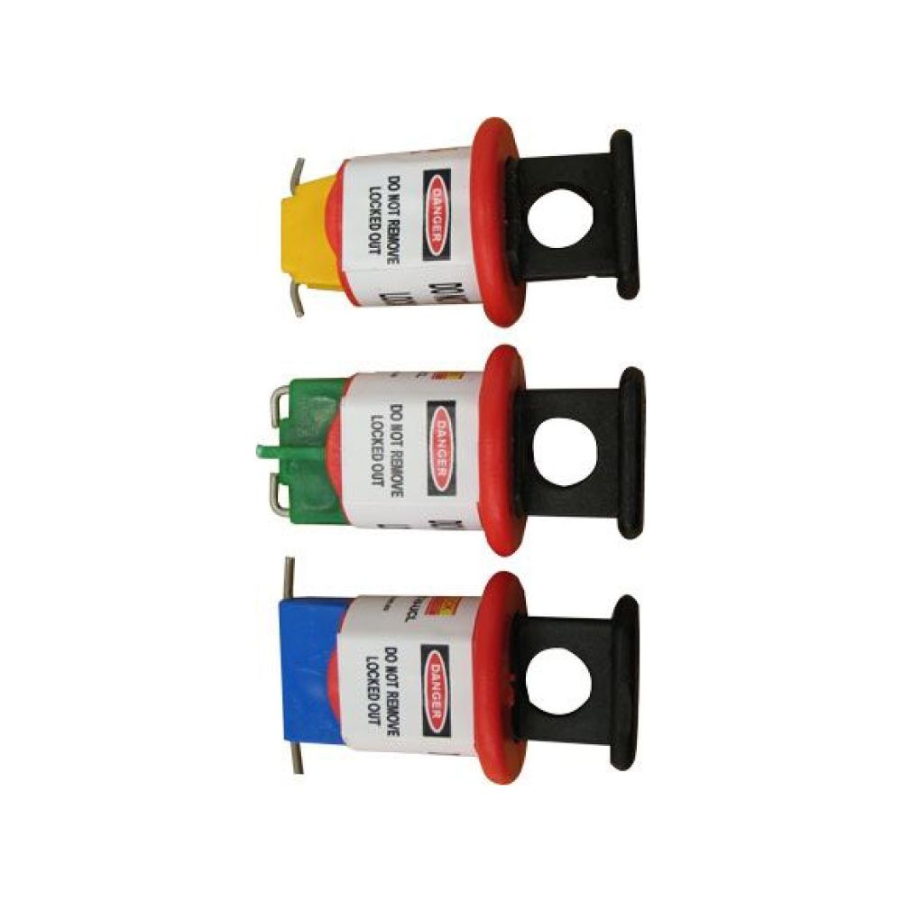 Pin In and Out type Miniature Circuit Breaker Lockout