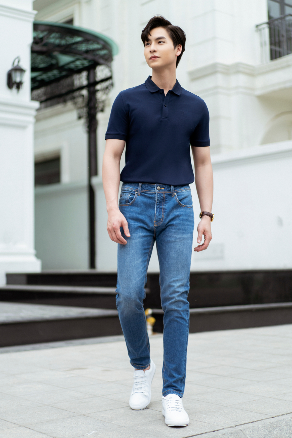  Quần Jeans Nam Cao Cấp Bền Màu, Co Dãn, Thấm Hút Tốt 6QBDB003XNH 