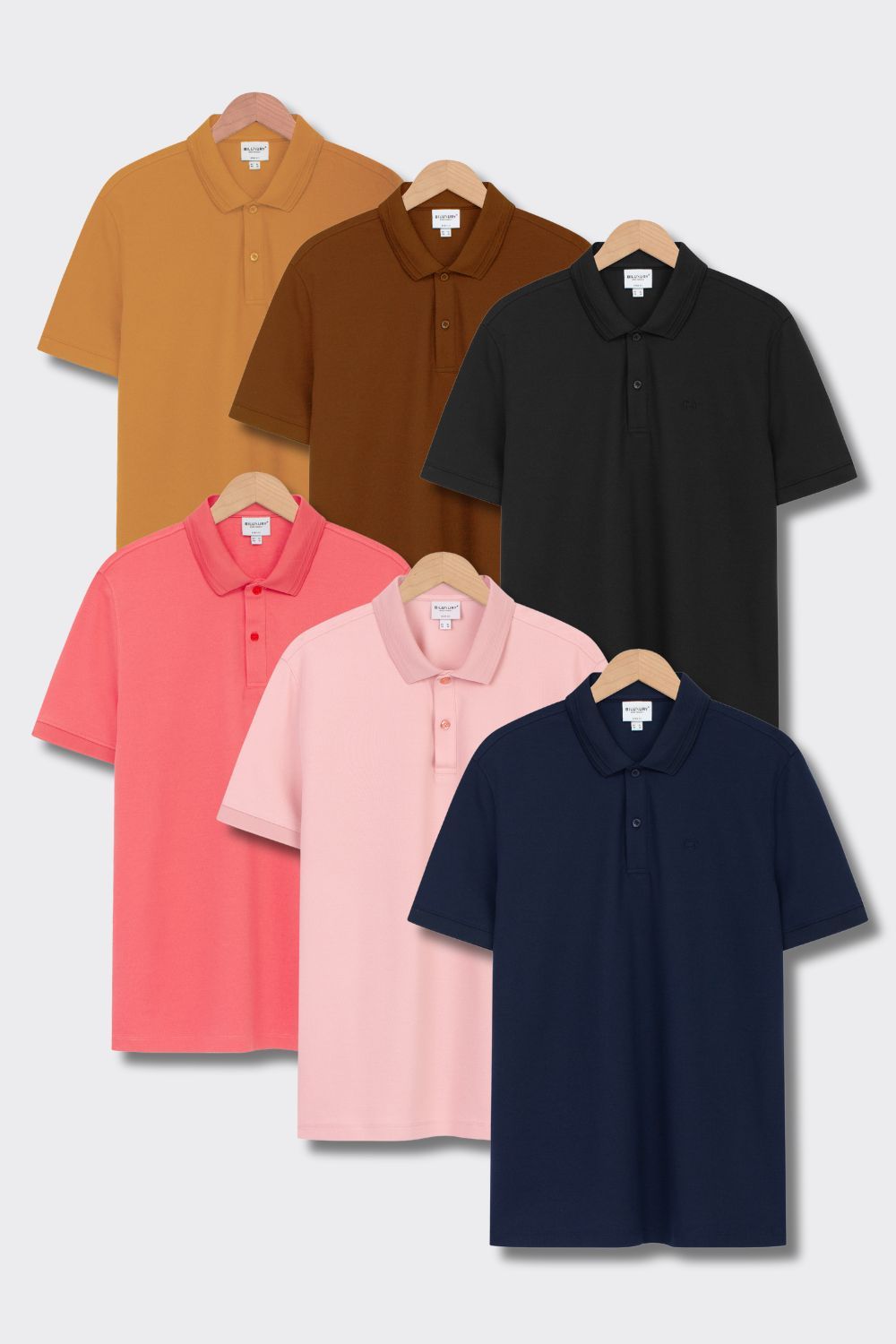  [Giảm 46%] Box 6 Polo Make Change Basic Colors 