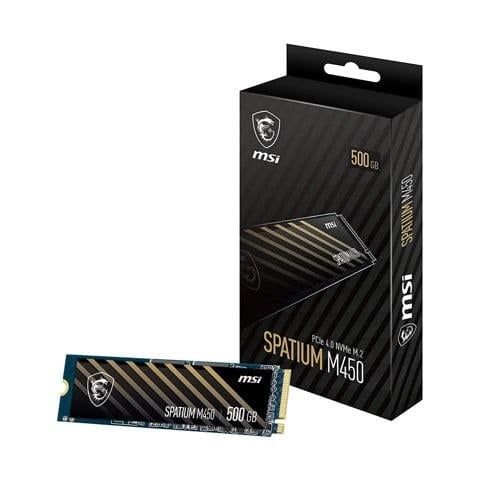 Ổ cứng máy tính SSD MSI 500GB SPATIUM M450 PCIe NVME M.2