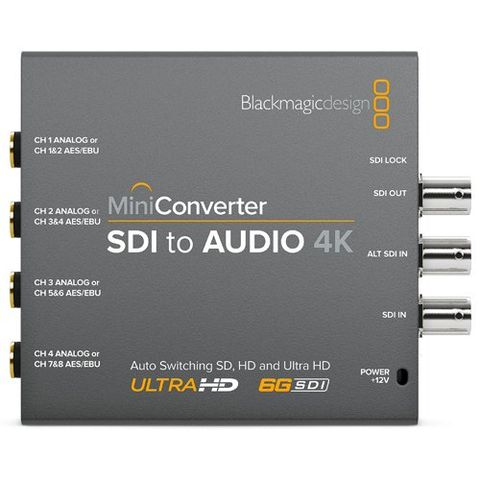  Mini Converter SDI to Audio 4K 