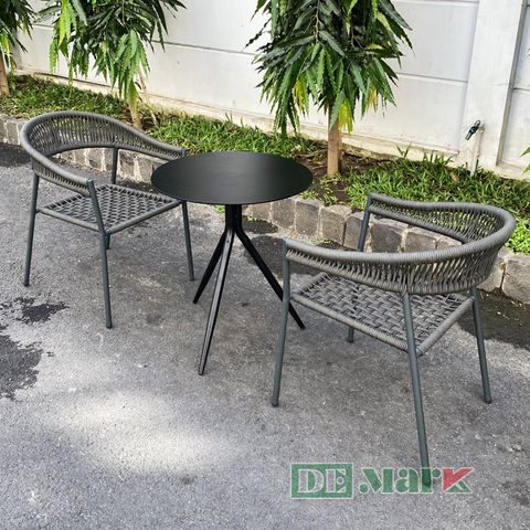  Bộ Bàn Ghế Cafe Dây Rope MT2052-2A237 