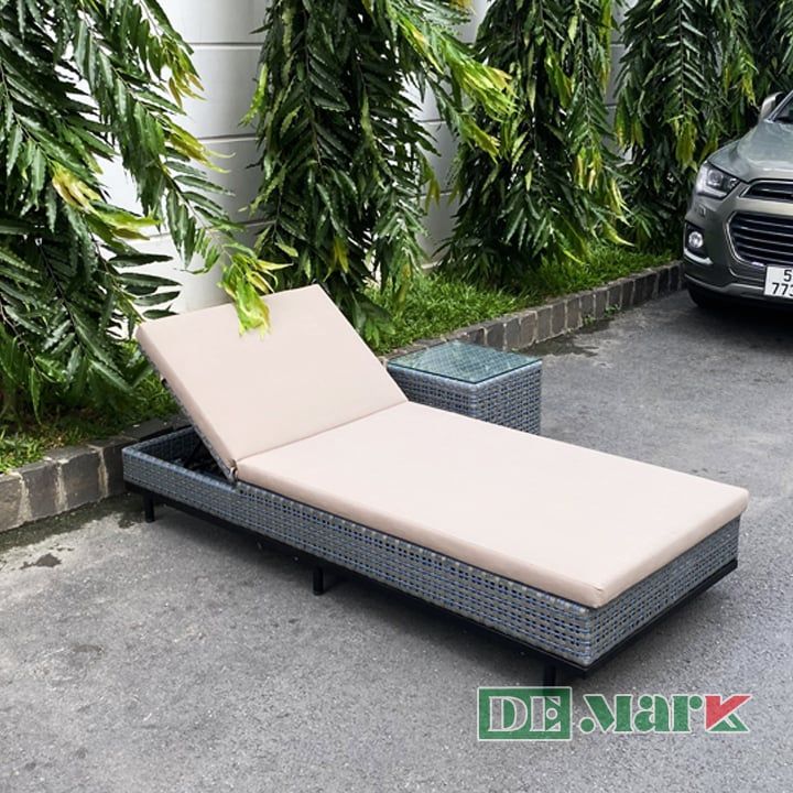 Ghế Hồ Bơi Nhựa Giả Mây MT4044