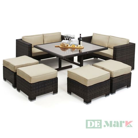  Ghế Sofa Mây Nhựa MT1A3 