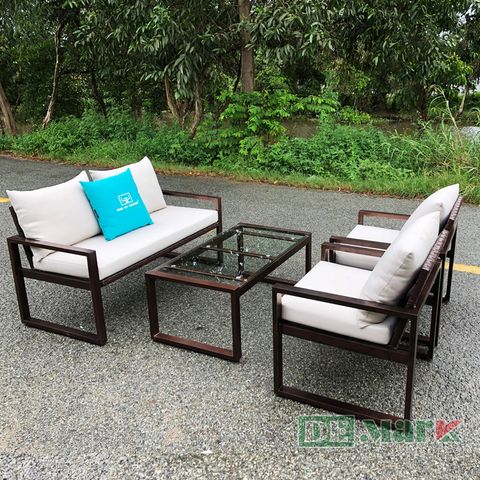  Sofa Mây Nhựa Ngoài Trời MT1A76 