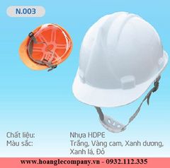 MŨ BẢO HỘ BẢO BÌNH  N003 KHÓA GÀI