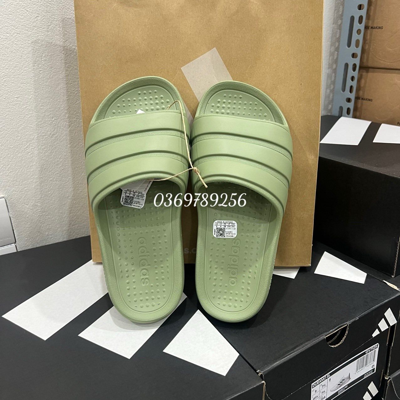 Dép adidas chính hãng adilette Flow IG6865