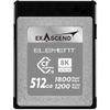 Thẻ nhớ CF Express (Type B) - Element - 512GB hiệu Exascend