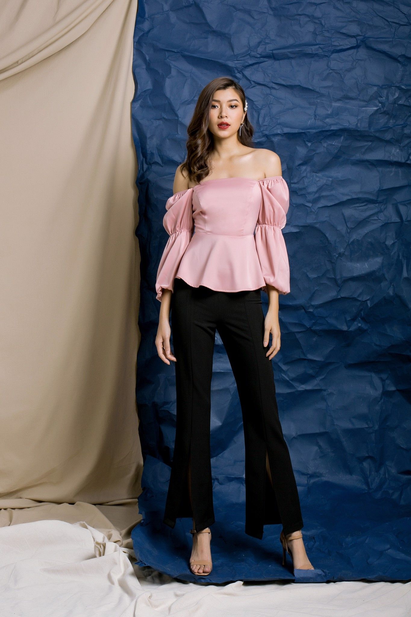 Style de vie Black Undercut Pants