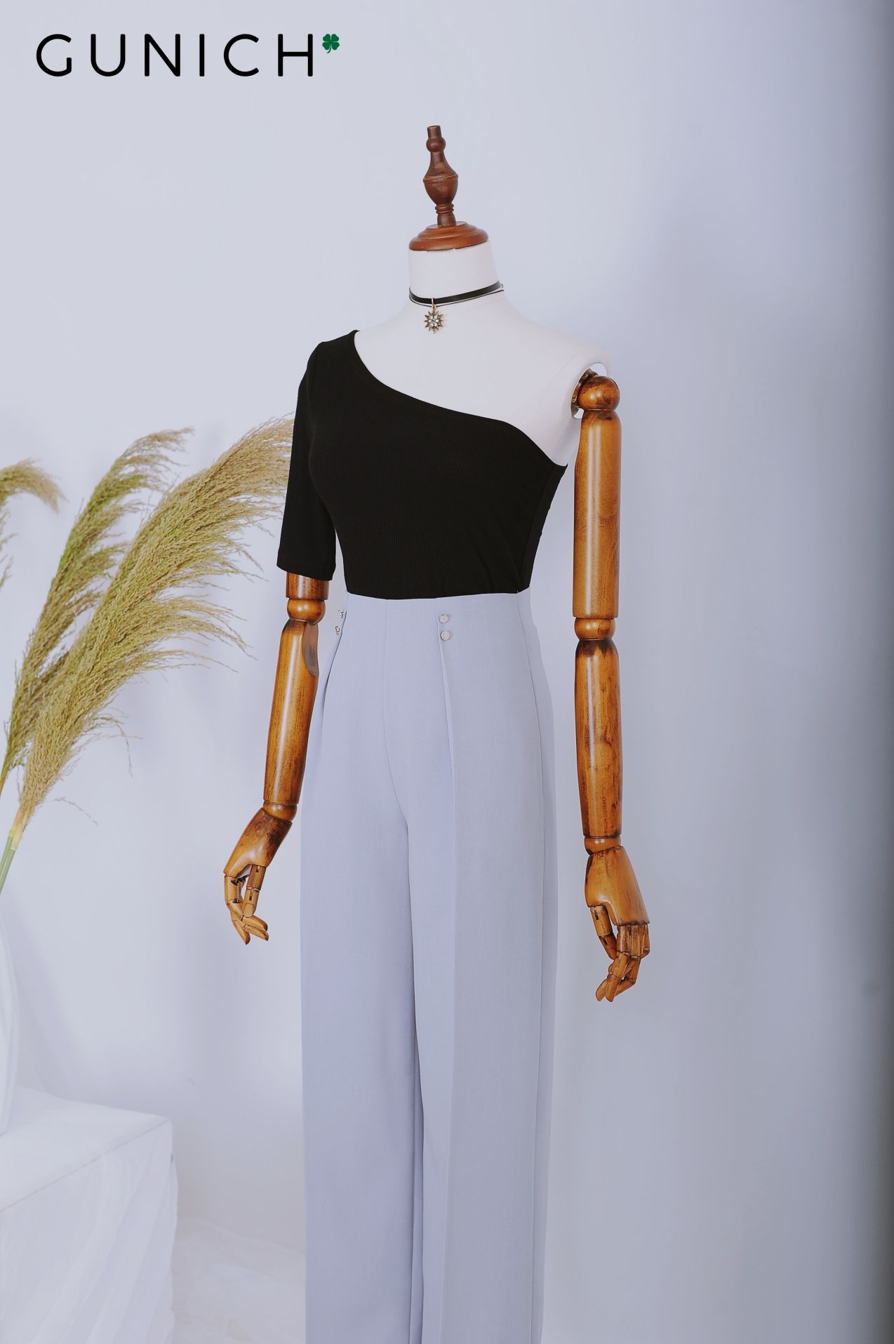 Alessia Light Grey Pants