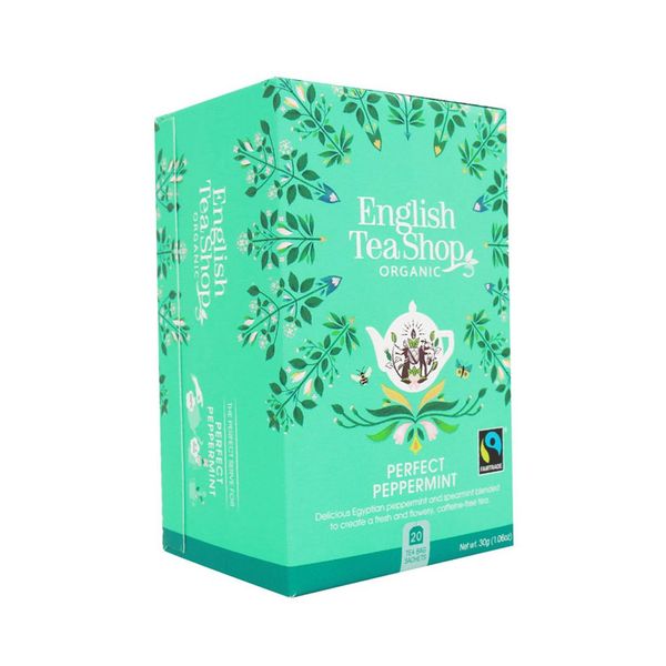 Trà Organic Perfect Peppermint Hiệu English Tea Shop